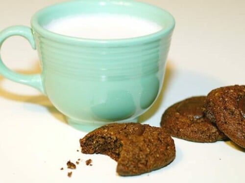 double chocolate mocha cookies