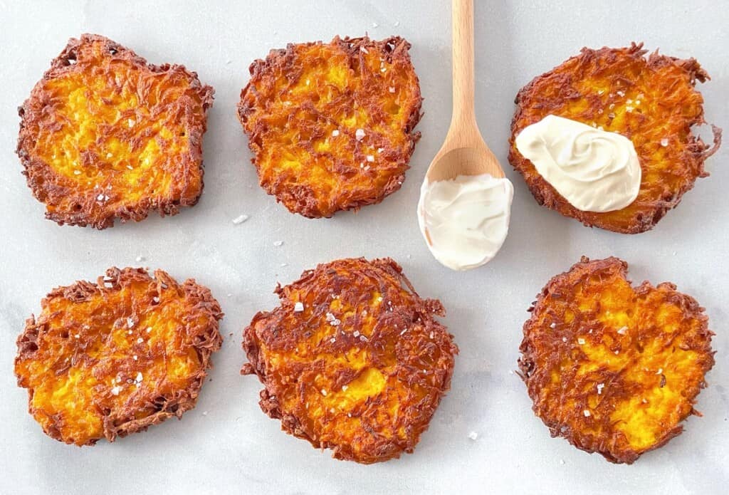 Butternut Squash Latkes