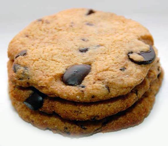 agave nectar chocolate chip cookies