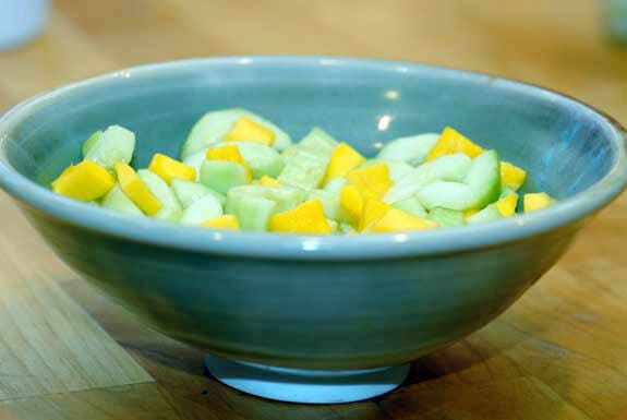 cucumber mango salad recipe