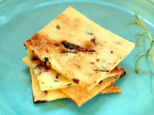 rosemary fig crackers