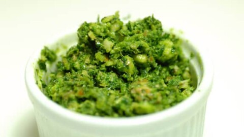 kale almond pesto