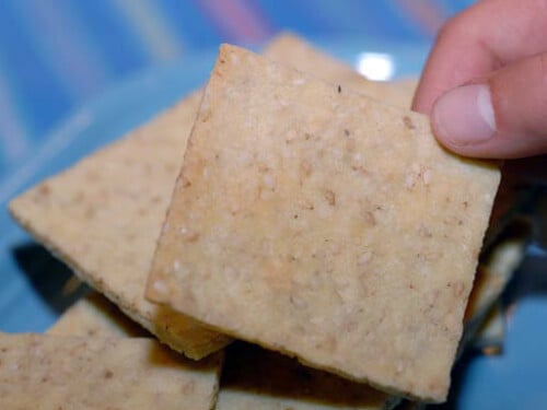 sesame crackers