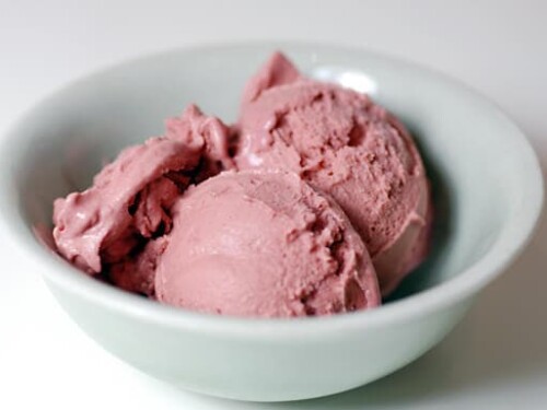 cherry strawberry ice cream