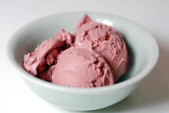 cherry strawberry ice cream