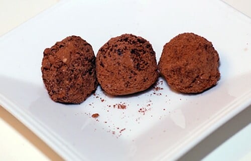 chocolate chili truffles