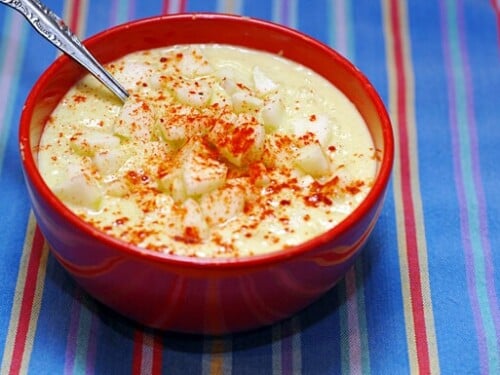 Cucumber Avocado Gazpacho