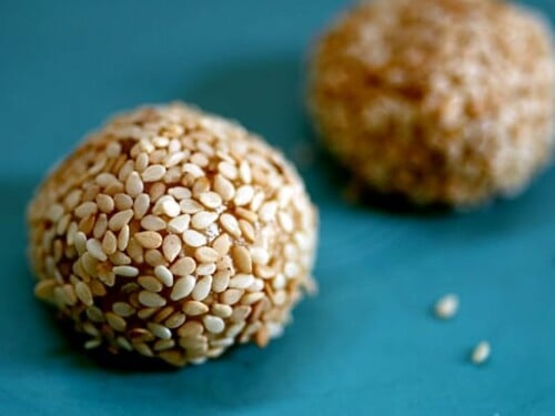 sesame truffles