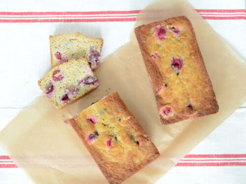 Nut-Free Cranberry Bread