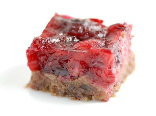 paleo cranberry bars