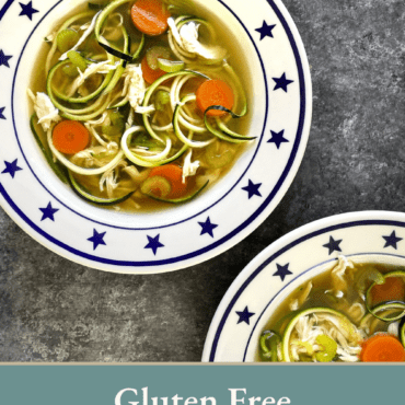 Gluten Free Chicken Noodle Soup