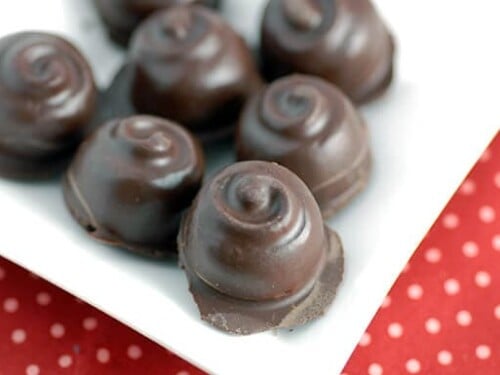 chocolate raspberry bonbons