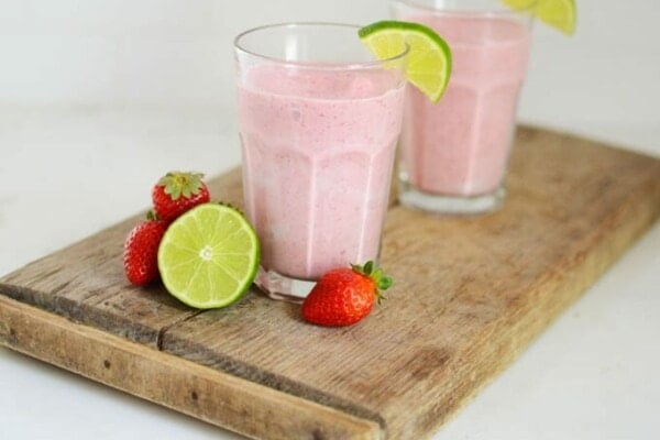 Strawberry Lime Shake