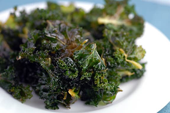 lemon kale chips