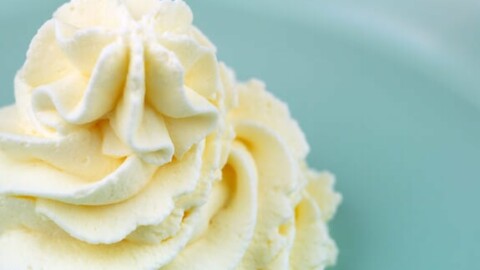 whipped cream frosting