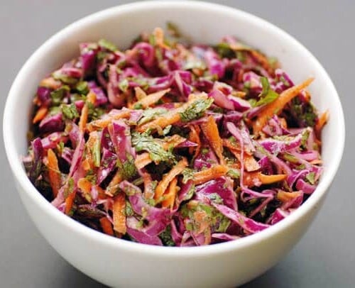 Red Cabbage & Jalapeño Slaw