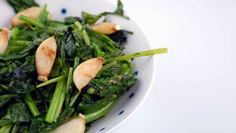 broccoli rabe with garlic