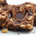 Double Chocolate Brownies Recipe from Scratch
