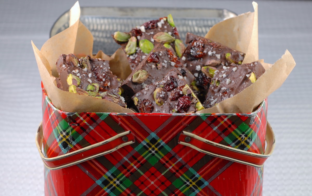 christmas chocolate bark