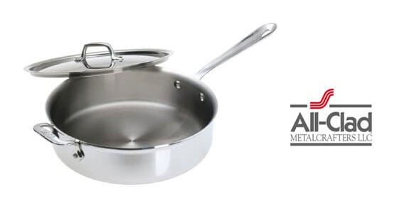 all clad 4-quart saute pan