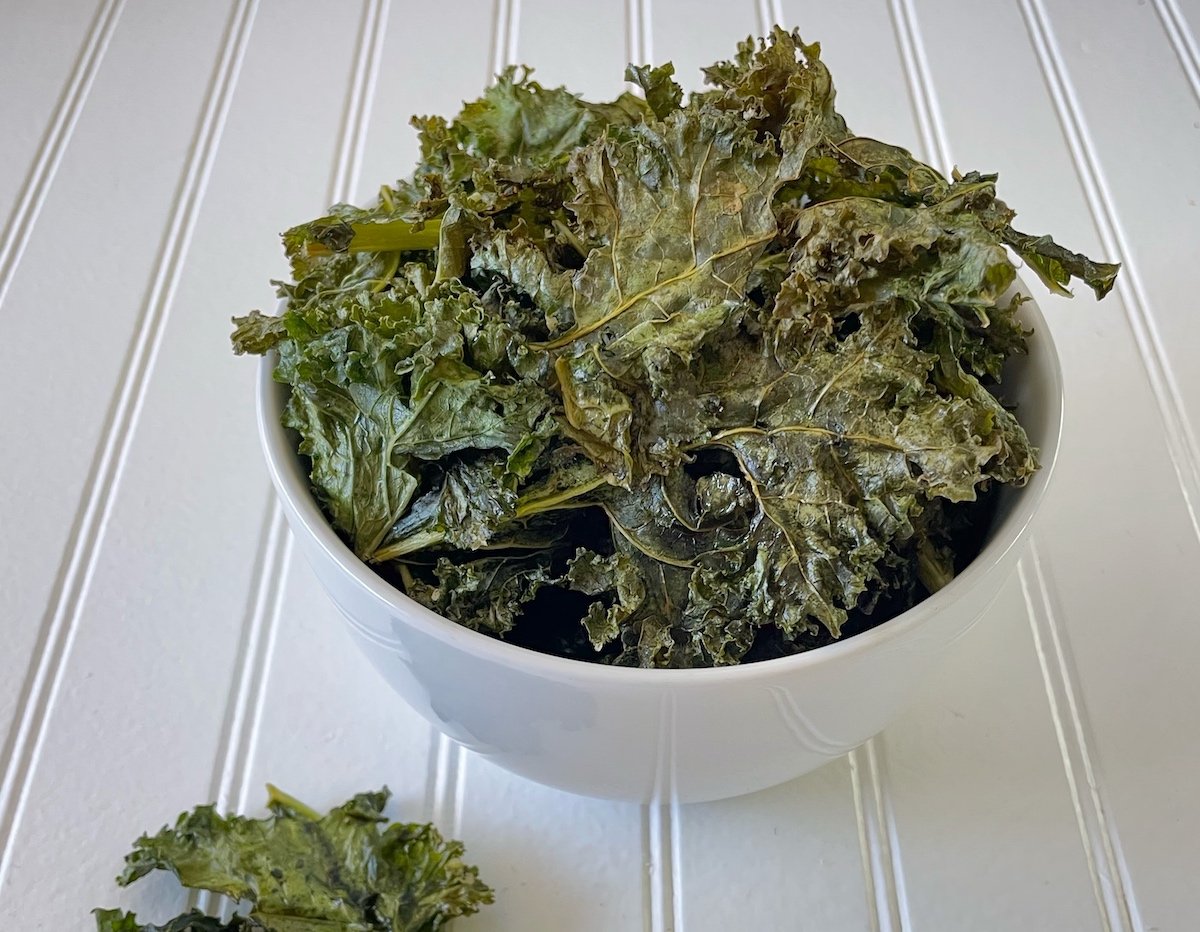 salt and vinegar kale chips