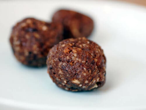 chocolate power bar balls