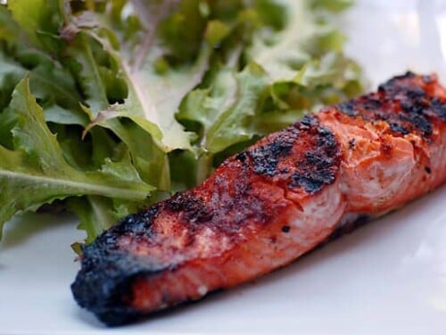 grilled salmon paprika