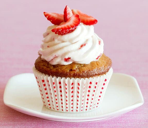 strawberry cupcakes