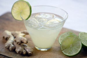 ginger lime mocktail