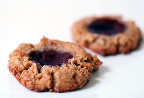 peanut butter jelly cookies