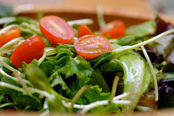 sunflower sprout salad