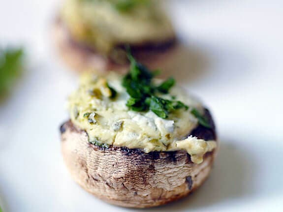 herb stuffed mushrooms