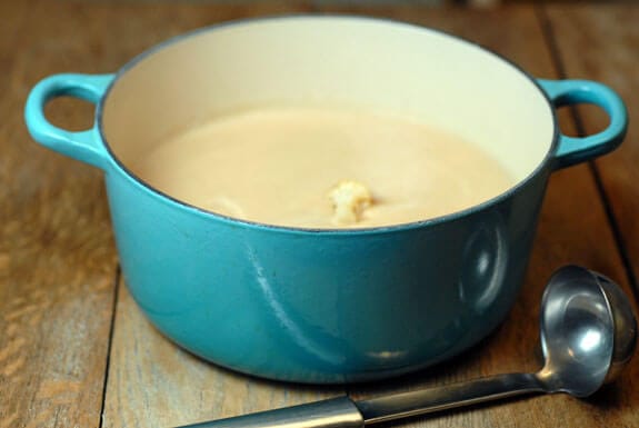 roasted cauliflower soup recipe