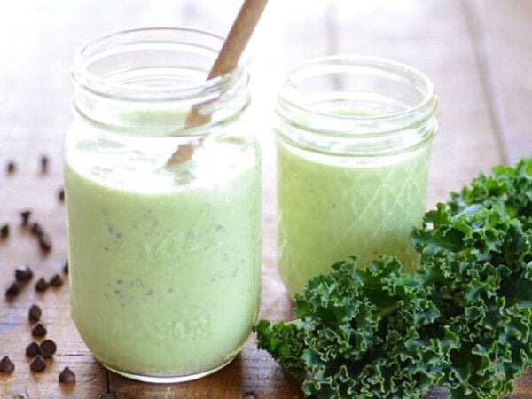 Mint Chip Protein Smoothie