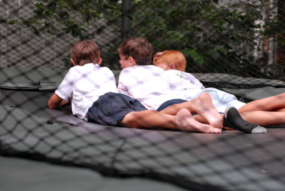 boys trampoline