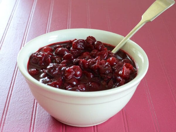 cranberry cherry sauce