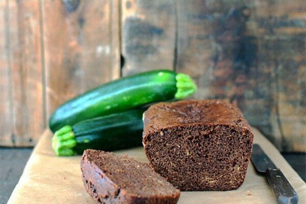 Low-Carb Chocolate Zucchini Bread