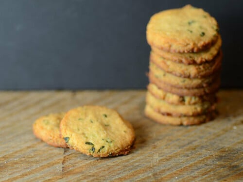 lemon basil cookies