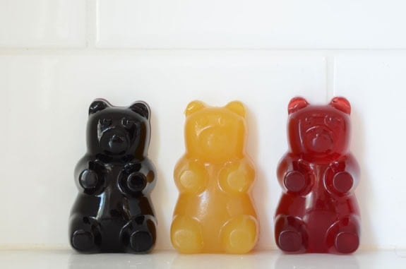 4 Pack Gummy Bear Silicone Molds Candy Pot Mold Chocolate Gummy With  Dropper