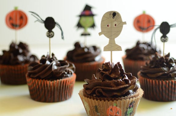 Chocolate Cupcakes Ideas for Halloween