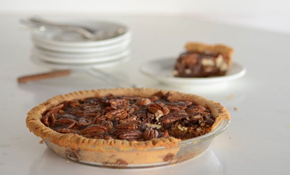 chocolate pecan pie