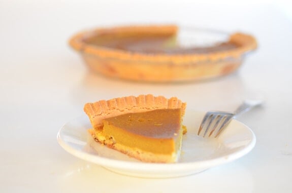 Paleo Pumpkin Pie with Paleo Crust Recipe