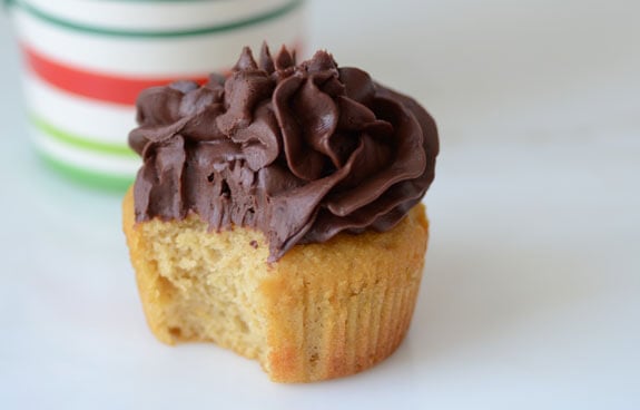 Chocolate and Vanilla Cupcakes - Julie Marie Eats