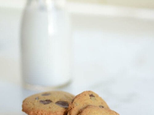 Crispy Chocolate Chip Cookies