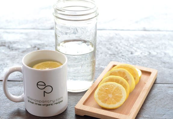 Start the Day with Hot Water and Lemon