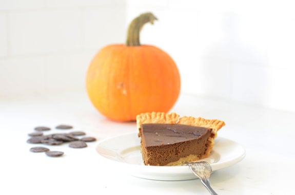 Easy Paleo Chocolate Pumpkin Pie Recipe Elana S Pantry