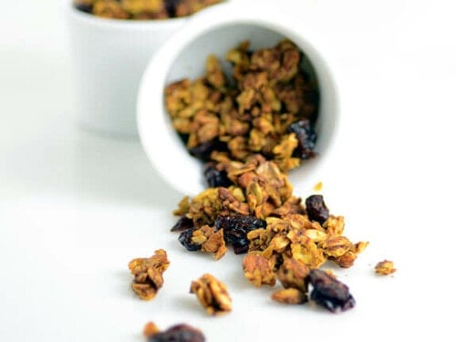 Paleo Pumpkin Cranberry Granola