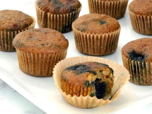 Blueberry Muffins paleo recipe