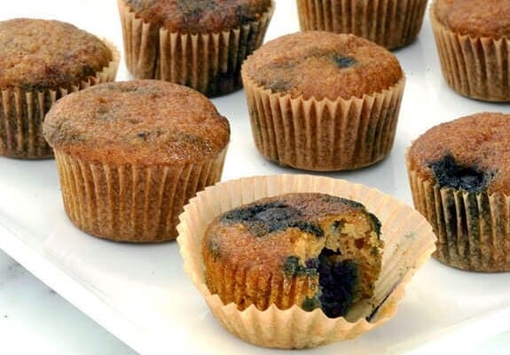 Blueberry Muffins paleo recipe