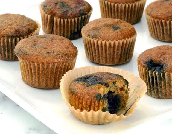 Blueberry Muffins paleo recipe